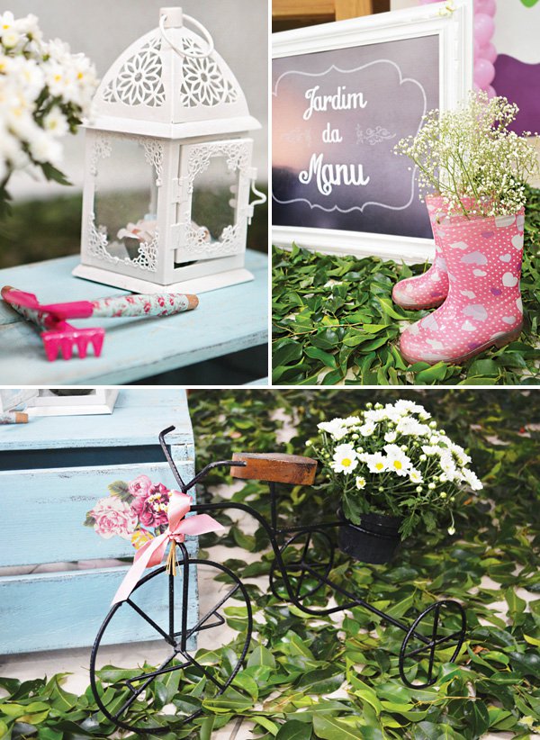 A Whimsical and Girly Garden Birthday Party