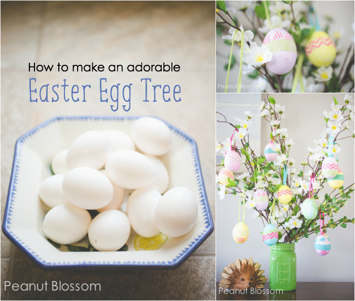 Adorable Easter Egg Tree