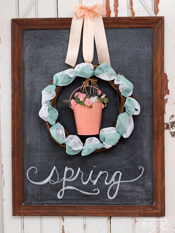 Spring Ribbon Wreath