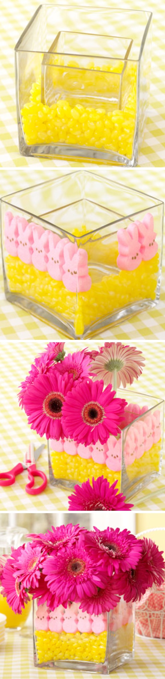 Easter Peeps Flower Vase