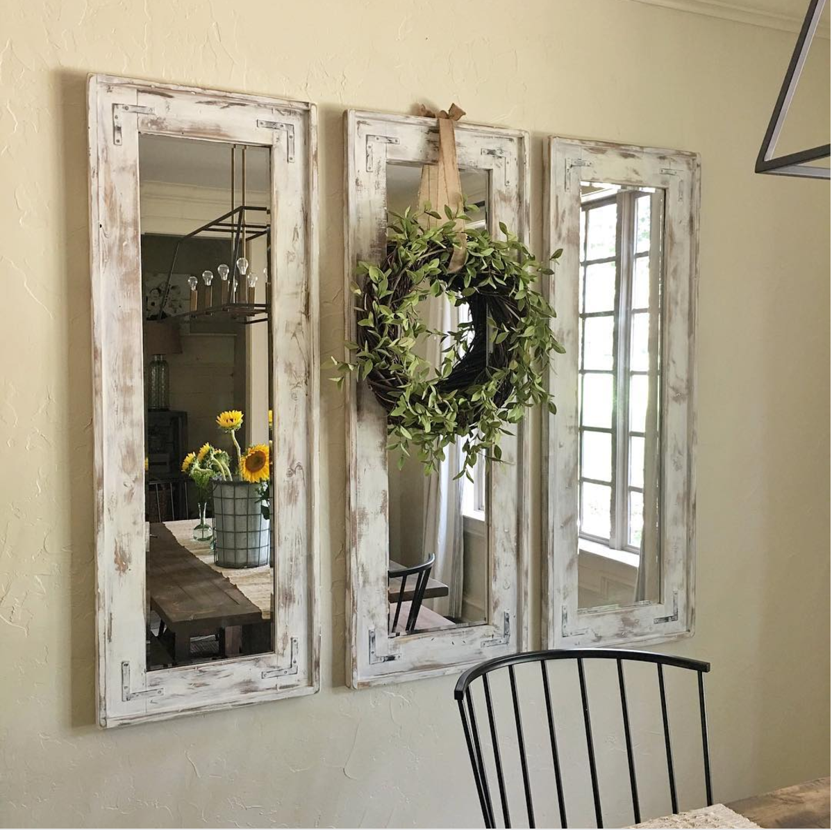 Mirrors Can be All Rustic