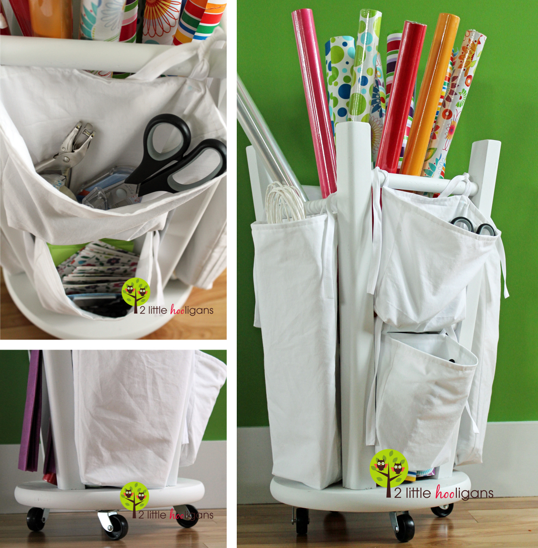 Reinvent Your Wrapping Paper Storage Area With This Crafty Tutorial!