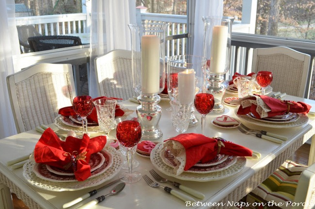 Candlelit and Romantic : Table Setting