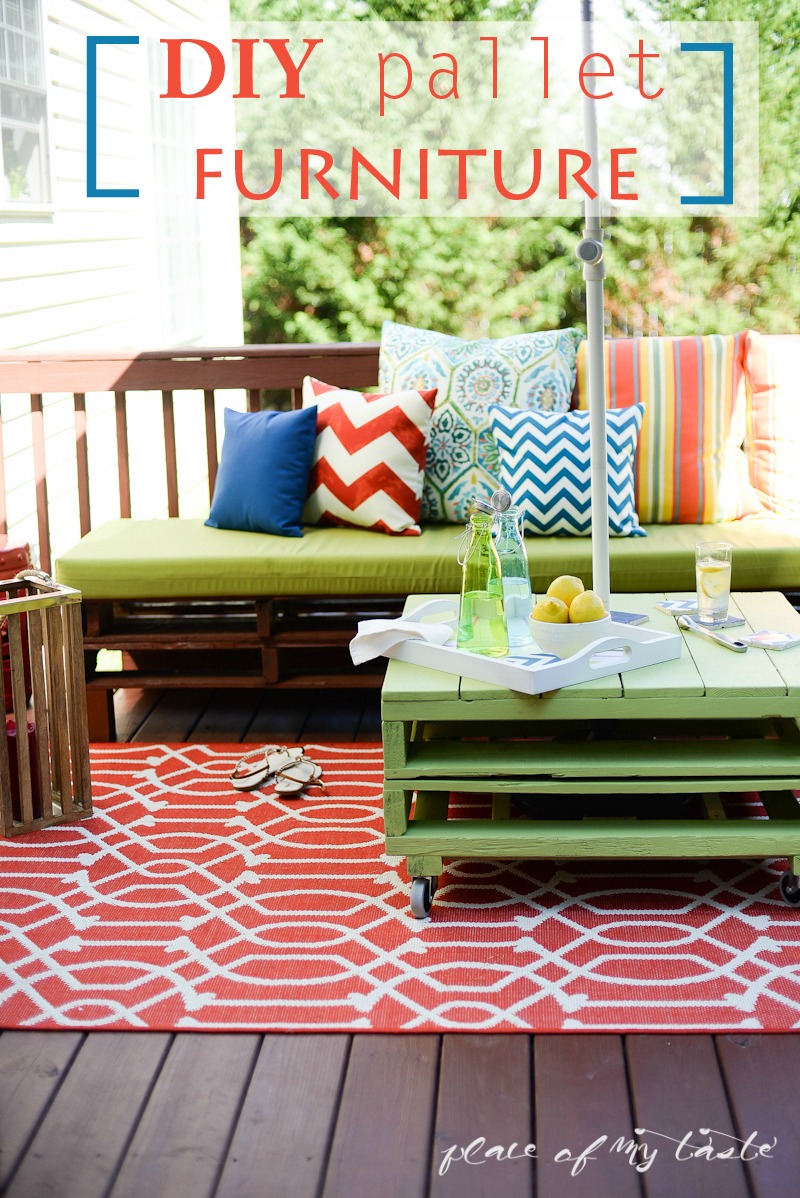 Complete Pallet Furniture Makeover