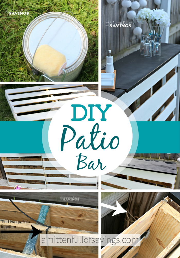 DIY Patio Bar