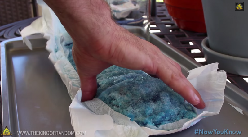 Incredibly Useful Garden Hack Created By Soaking a Normal Diaper