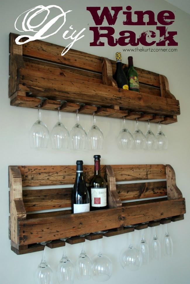 DIY Wine Rack