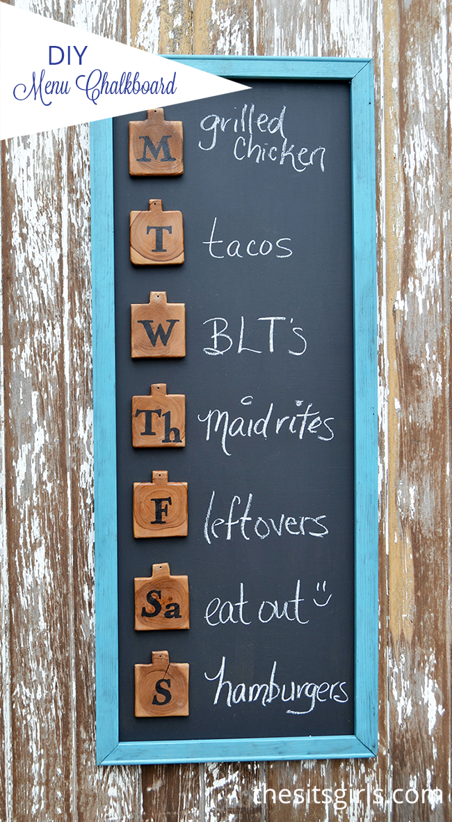 DIY Menu Board