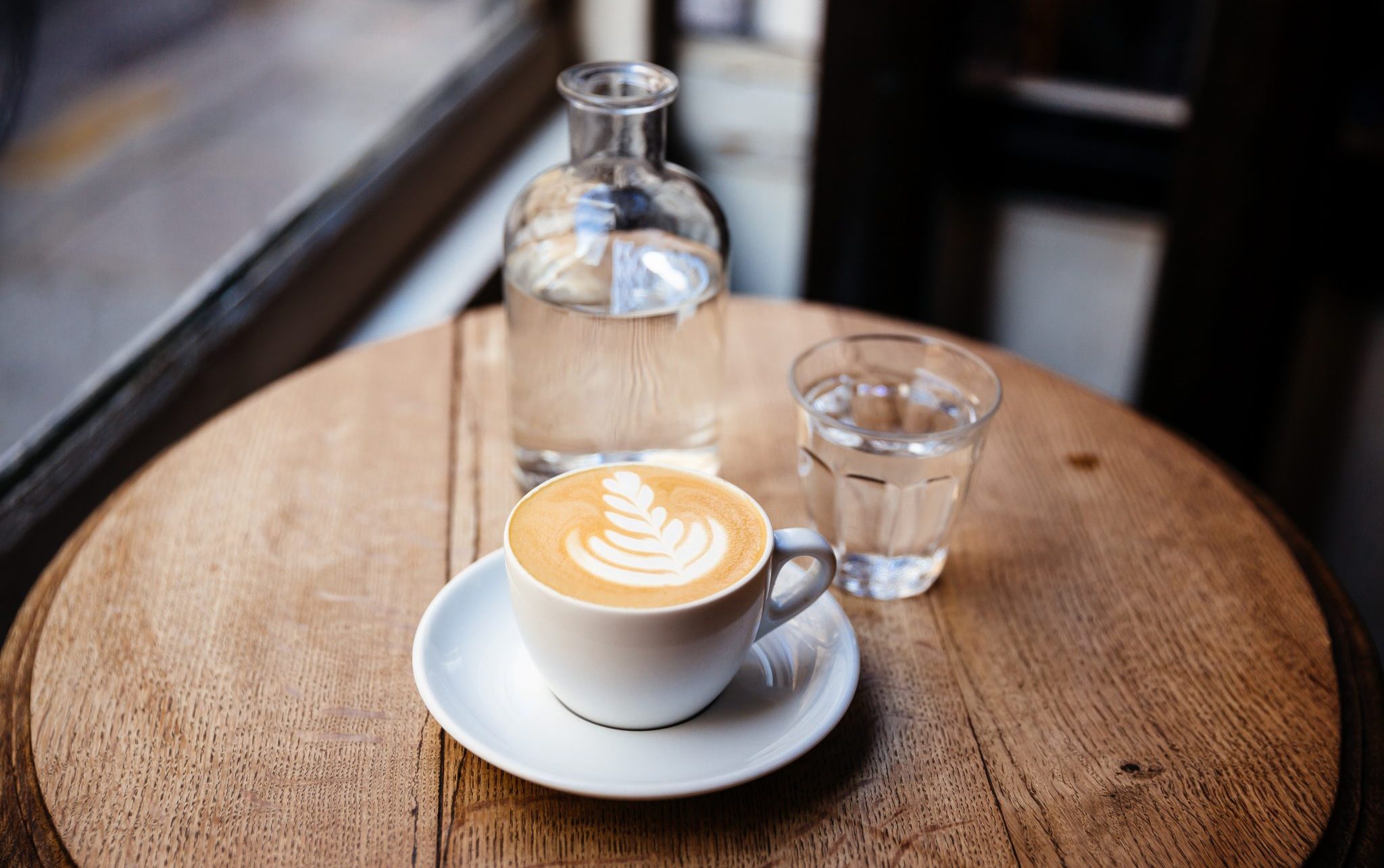 water and coffee