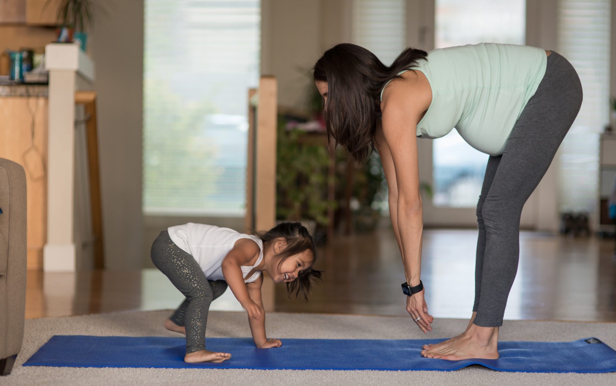 yoga with kids