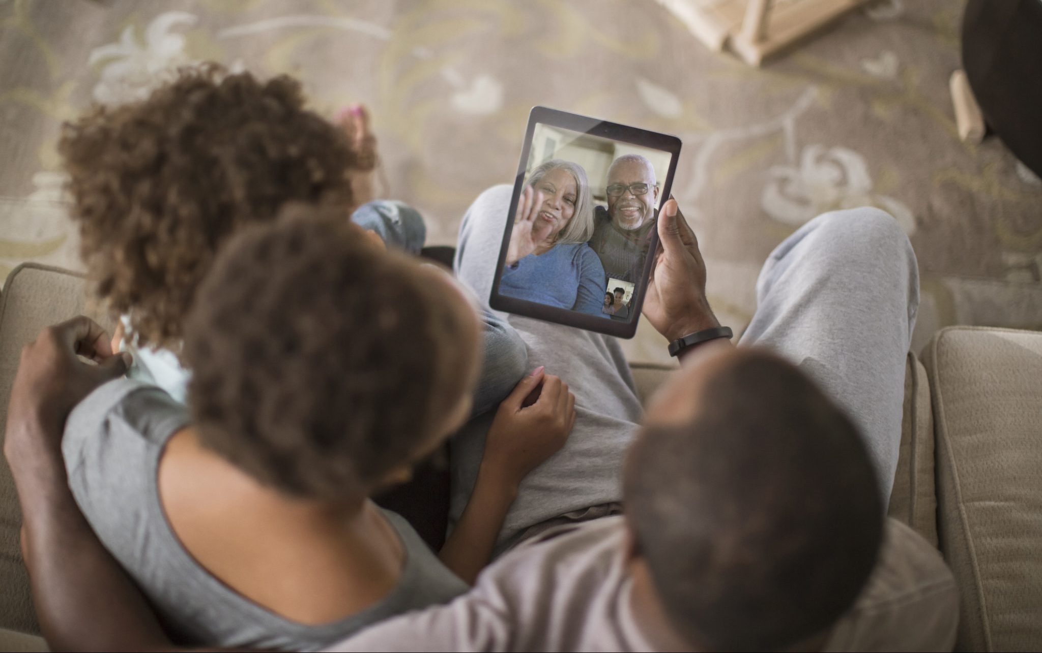 skyping parents